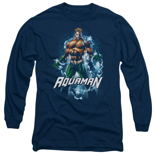 Image for Justice League of America Long Sleeve Shirt - Water Powers