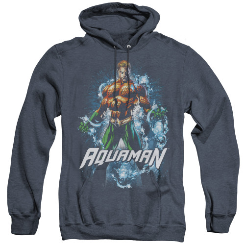 Image for Justice League of America Heather Hoodie - Water Powers