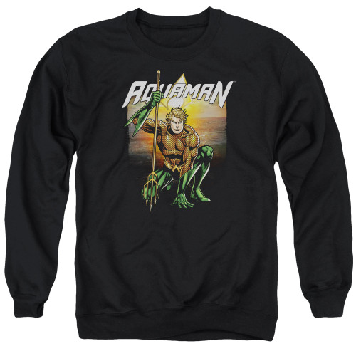 Image for Justice League of America Crewneck - Beach Sunset