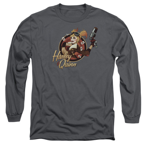 Image for Justice League of America Long Sleeve Shirt - Harley Bomber