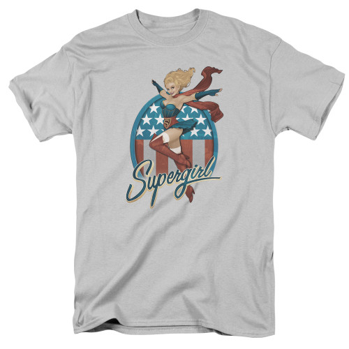 Image for Justice League of America Supergirl Bombshell T-Shirt