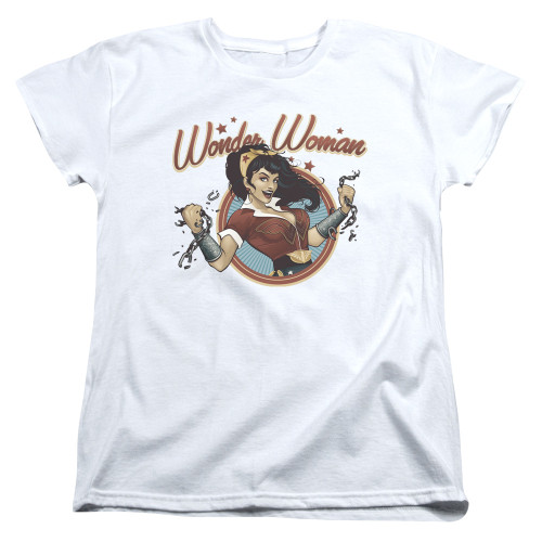Image for Justice League of America Wonder Woman Break Woman's T-Shirt