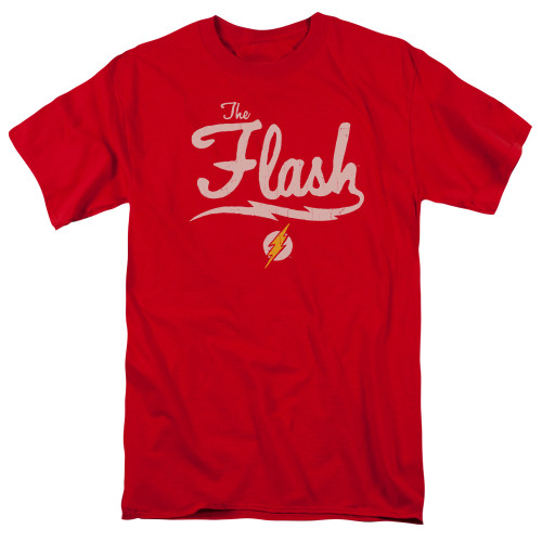 Image for Justice League of America Old School Flash T-Shirt