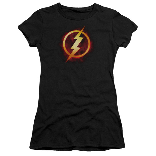 Image for Justice League of America Flash Title Girls Shirt