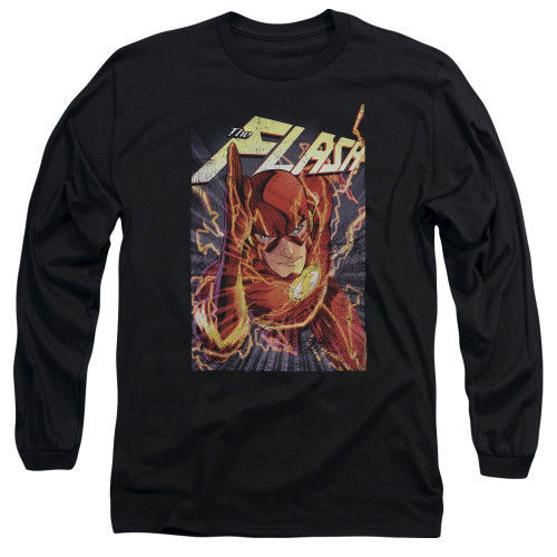 Image for Justice League of America Long Sleeve Shirt - Flash One