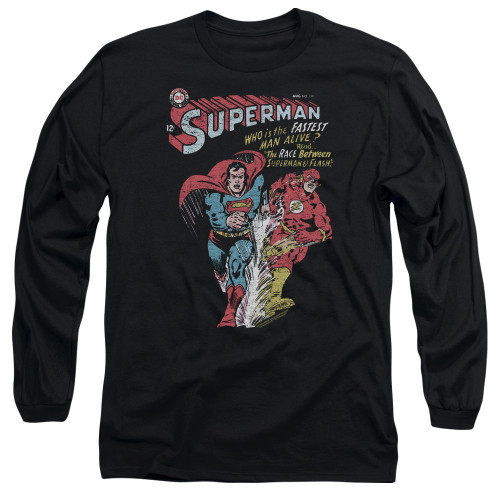 Image for Justice League of America Long Sleeve Shirt - Fastest