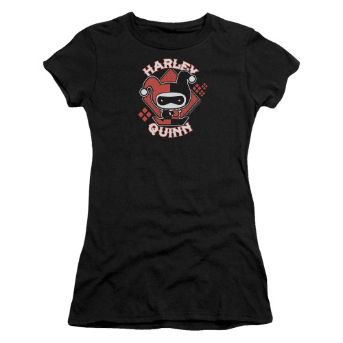Image for Justice League of America Harley Chibi Girls Shirt