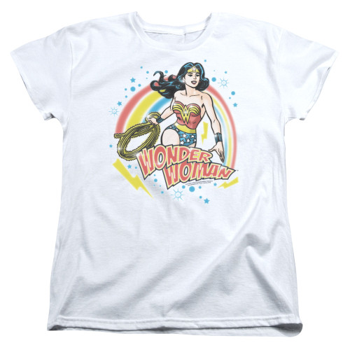 Image for Justice League of America Wonder Woman Airbrush Woman's T-Shirt