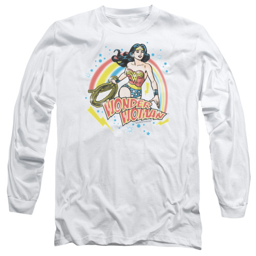 Image for Justice League of America Long Sleeve Shirt - Wonder Woman Airbrush