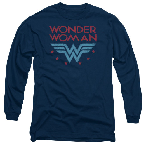 Image for Justice League of America Long Sleeve Shirt - Wonder Stars