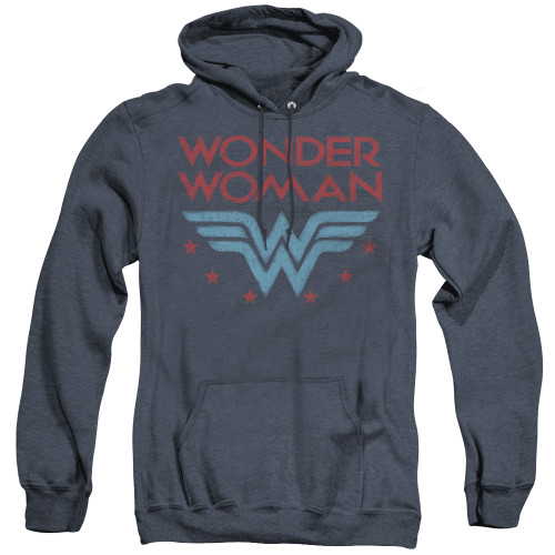 Image for Justice League of America Heather Hoodie - Wonder Stars
