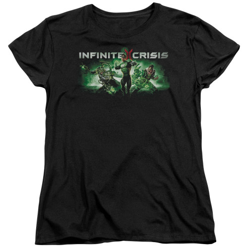 Image for DC Infinite Crisis Green Lanterns Woman's T-Shirt