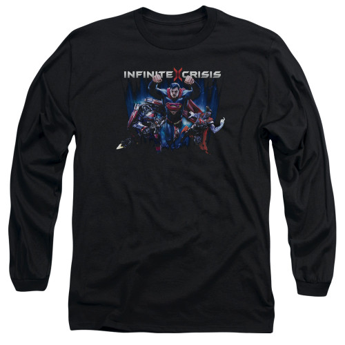 Image for DC Infinite Crisis Long Sleeve Shirt - Supermen