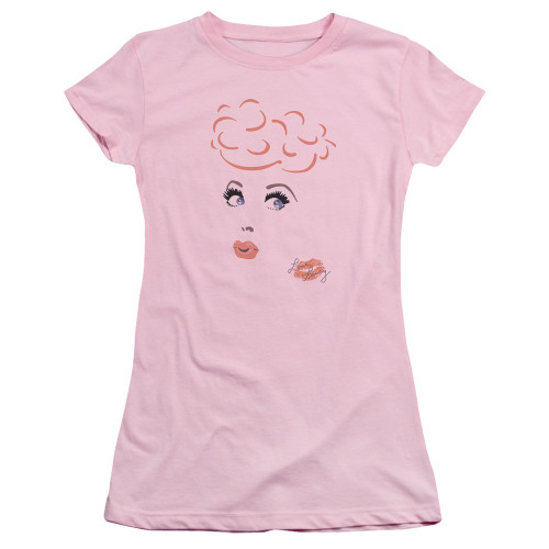 Image for I Love Lucy Girls T-Shirt - Eyelashes