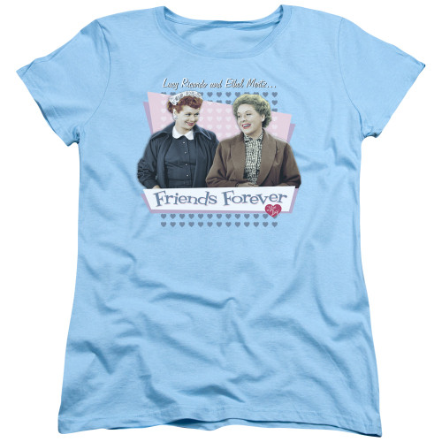 Image for I Love Lucy Woman's T-Shirt - Friends Forever