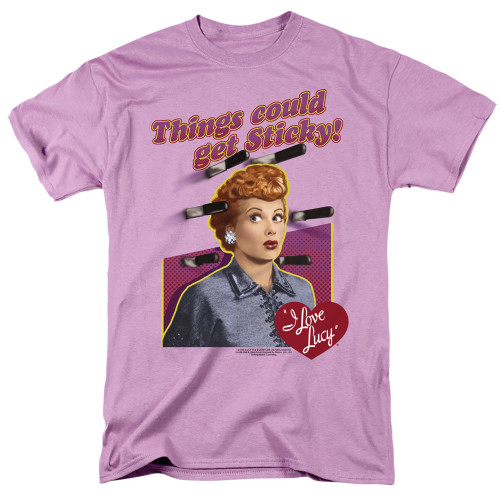 Image for I Love Lucy T-Shirt - Things Could Get Sticky