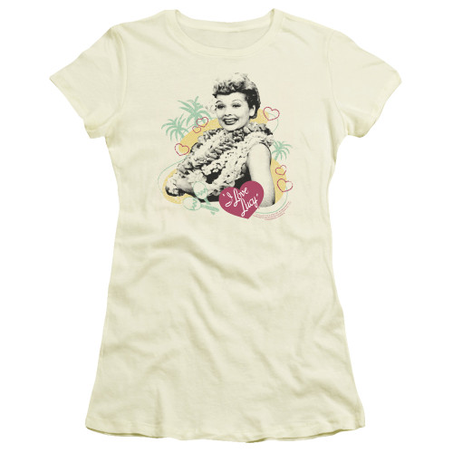 Image for I Love Lucy Girls T-Shirt - Luau Graphic
