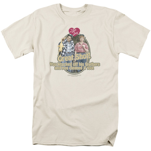 Image for I Love Lucy T-Shirt - Great Shot