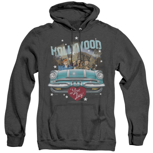 Image for I Love Lucy Heather Hoodie - Hollywood Road Trip