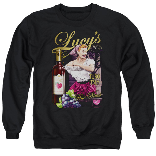 Image for I Love Lucy Crewneck - Bitter Grapes