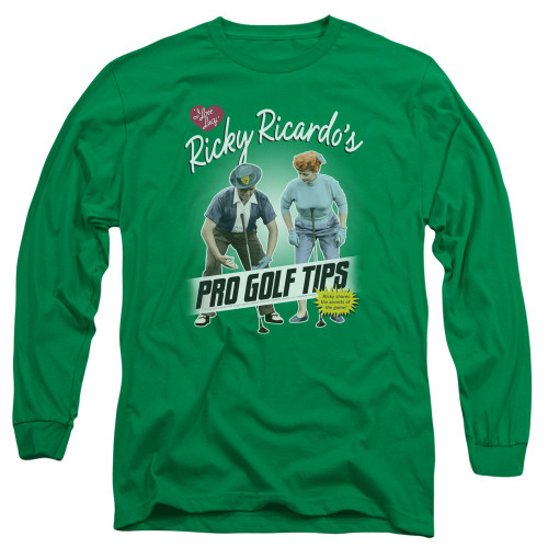 Image for I Love Lucy Long Sleeve T-Shirt - Pro Golf Tips