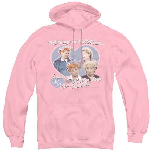 Image for I Love Lucy Hoodie - Always Best Friends
