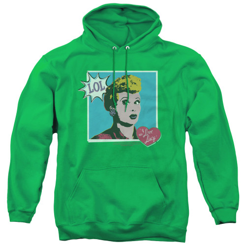 Image for I Love Lucy Hoodie - I Love Worhol LOL