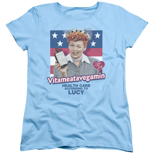 Image for I Love Lucy Woman's T-Shirt - Health Care