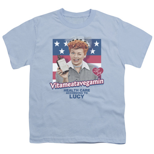 Image for I Love Lucy Youth T-Shirt - Health Care