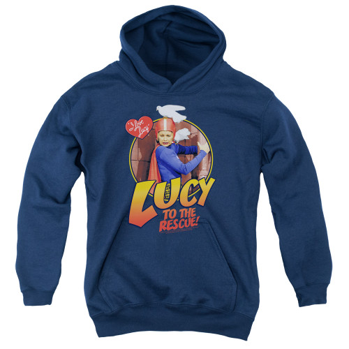 Image for I Love Lucy Youth Hoodie - To the Rescue