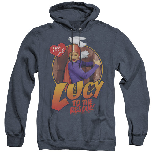Image for I Love Lucy Heather Hoodie - To the Rescue
