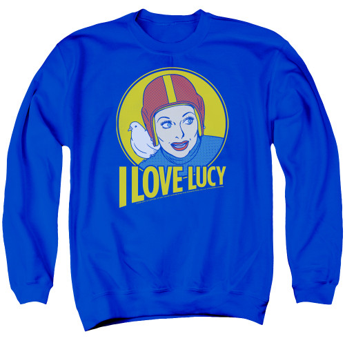 Image for I Love Lucy Crewneck - Super Comic