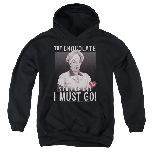 Image for I Love Lucy Youth Hoodie - Chocolate Calling