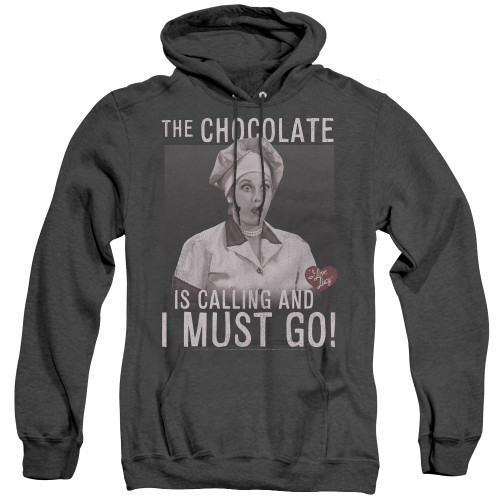 Image for I Love Lucy Heather Hoodie - Chocolate Calling