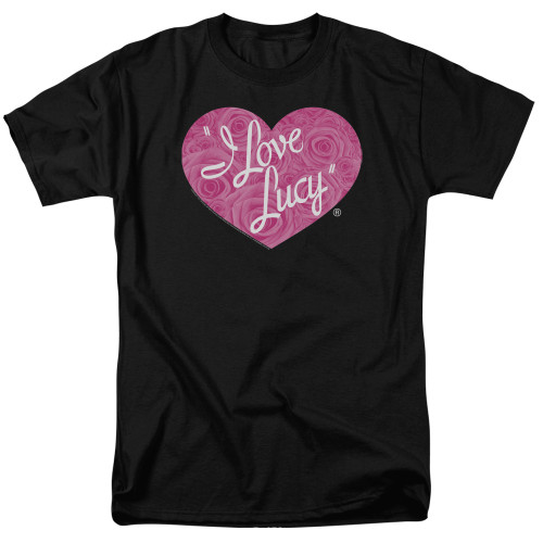 Image for I Love Lucy T-Shirt - Floral Logo