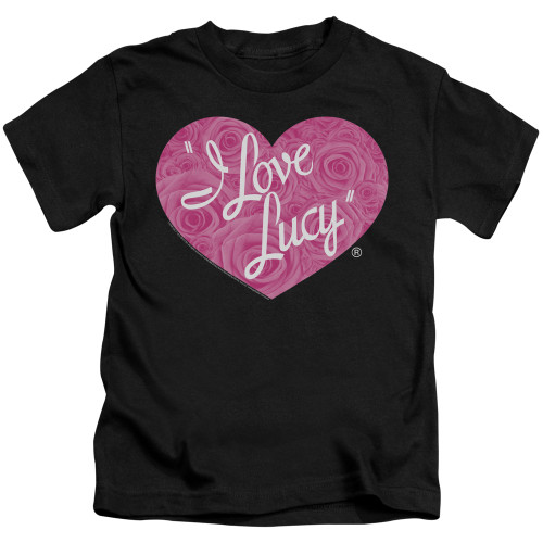 Image for I Love Lucy Kids T-Shirt - Floral Logo