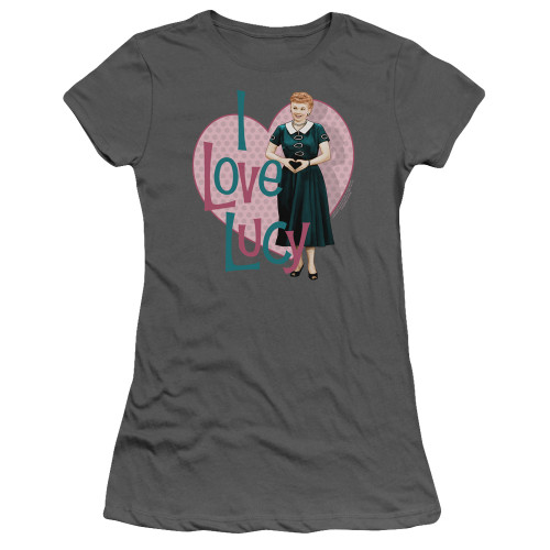 Image for I Love Lucy Girls T-Shirt - Heart You