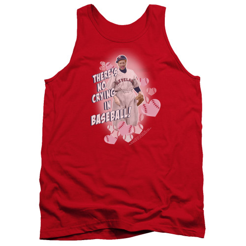 Image for I Love Lucy Tank Top - No Crying in Baseball