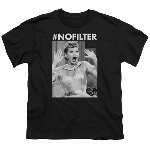 Image for I Love Lucy Youth T-Shirt - No Filter