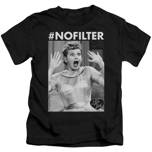 Image for I Love Lucy Kids T-Shirt - No Filter