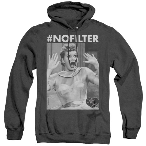 Image for I Love Lucy Heather Hoodie - No Filter