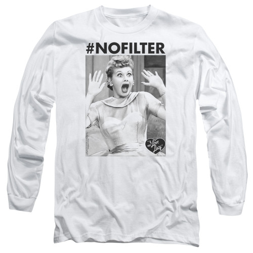 Image for I Love Lucy Long Sleeve T-Shirt - Filter