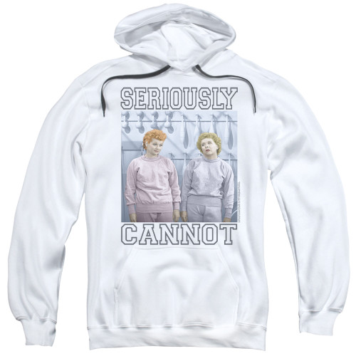 Image for I Love Lucy Hoodie - Seriously Cannot