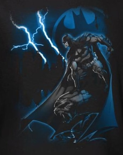 Batman T-Shirt - Dark Lightning Strikes