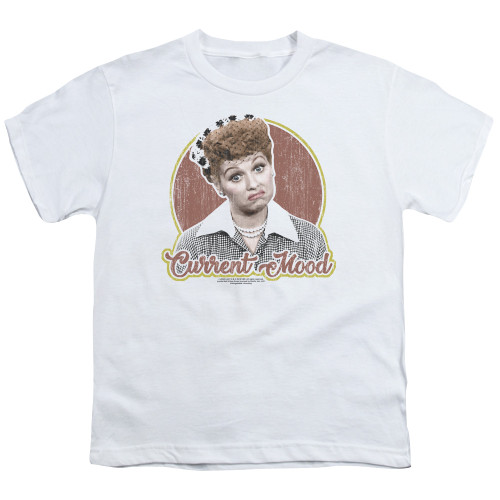 Image for I Love Lucy Youth T-Shirt - Current Mood