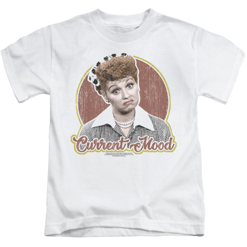 Image for I Love Lucy Kids T-Shirt - Current Mood