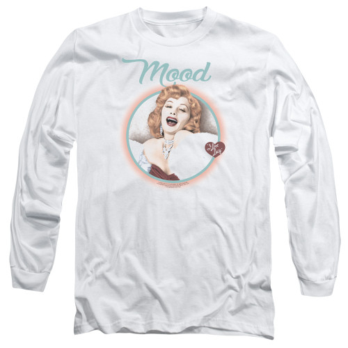 Image for I Love Lucy Long Sleeve T-Shirt - Mood