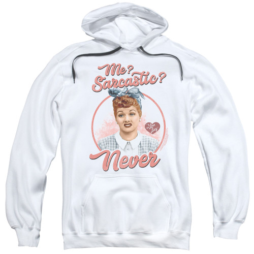 Image for I Love Lucy Hoodie - Sarcastic