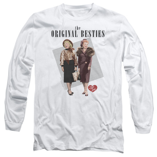 Image for I Love Lucy Long Sleeve T-Shirt - Original Bestie