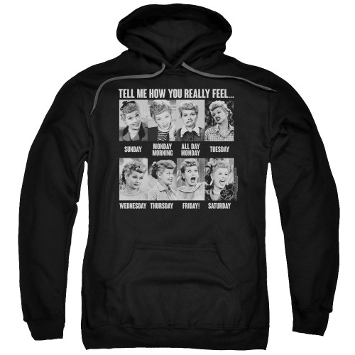 Image for I Love Lucy Hoodie - 8 Days a Week